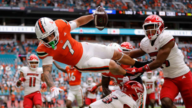 Miami versus Louisville 2023